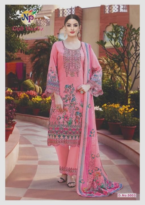 Nand Gopal Gul Hafiz Vol 5 Wholesale Cotton Dress Material