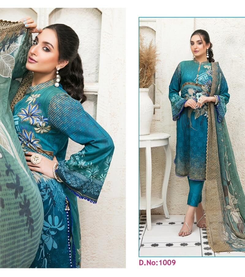 Nazakat Exclusive Karachi Collection Wholesale Cotton Dress Material