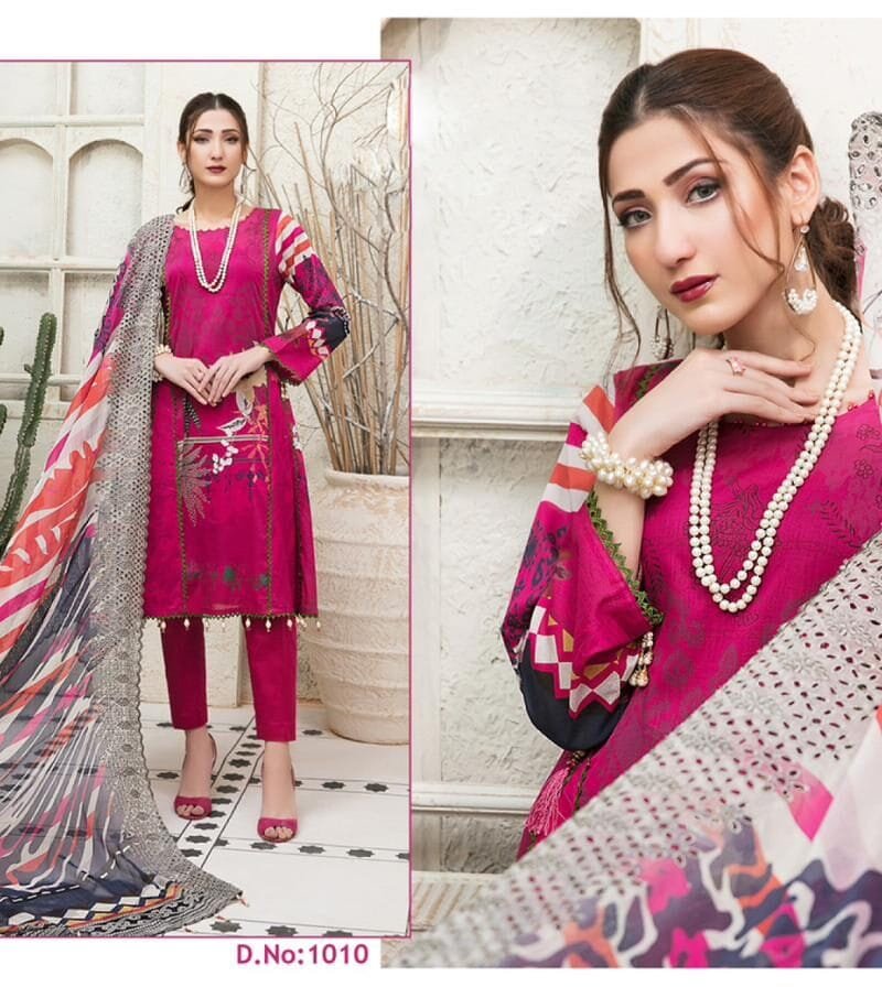 Nazakat Exclusive Karachi Collection Wholesale Cotton Dress Material