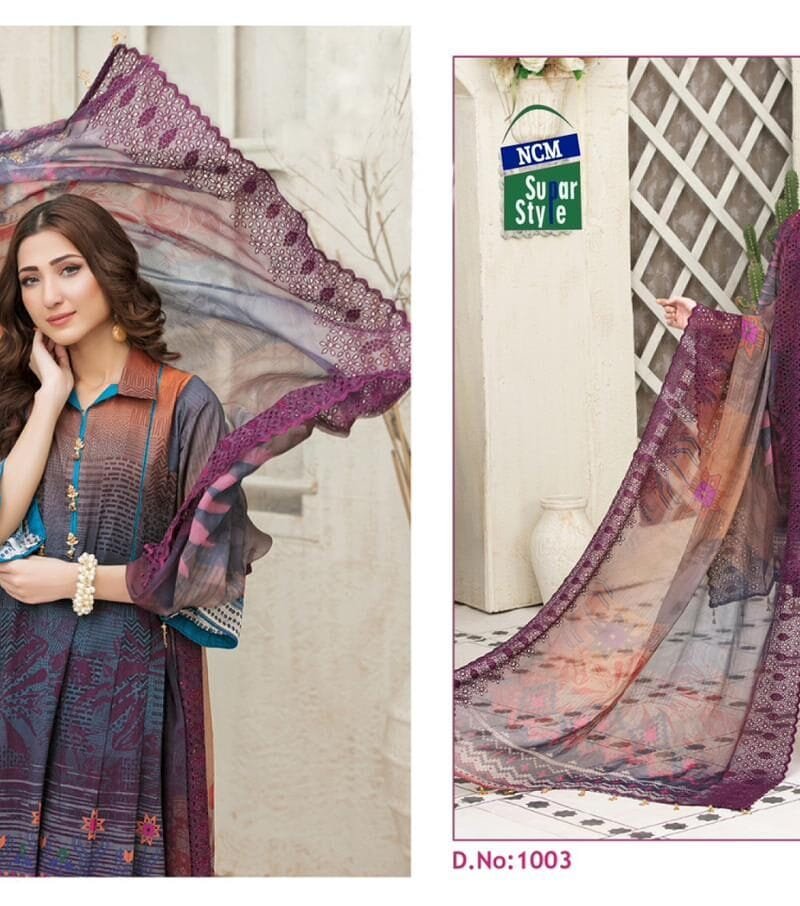 Nazakat Exclusive Karachi Collection Wholesale Cotton Dress Material