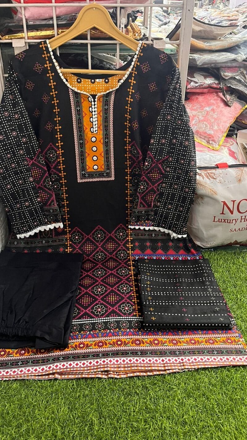 Noor Luxury Heavy Cotton Saadia Asad Readymade Lawn Collection