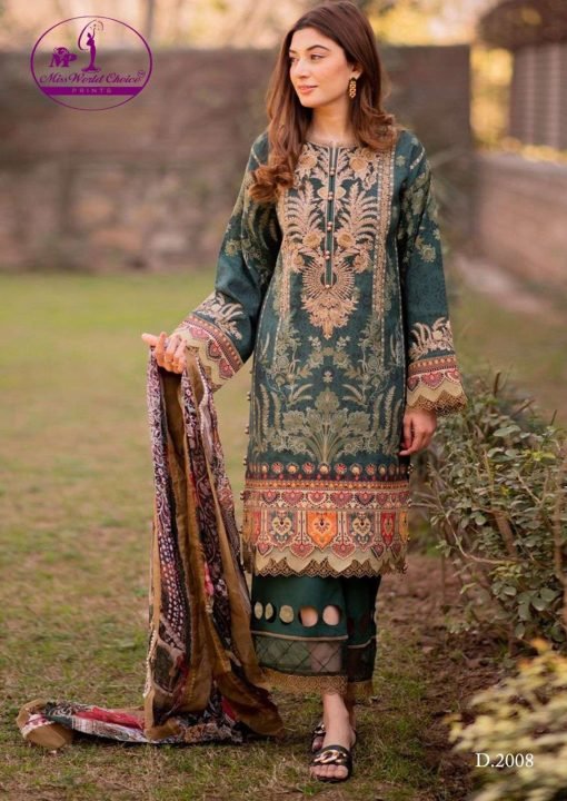 Nooraniyat Vol 2 Miss World Choice Wholesale Cotton Dress Material