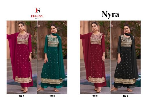 Nyra 102 Readymade collection Deepsy suits