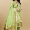 Paithani Silk With Jacquard Work Wholesale Dress Material