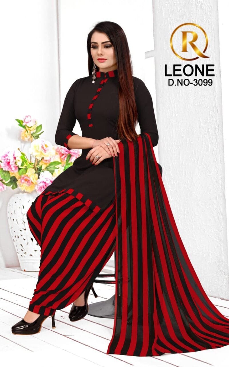 R Leone Synthetic Selection Wholesale Dress Material