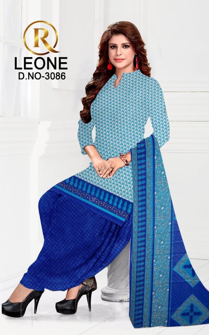 R Leone Synthetic Selection Wholesale Dress Material