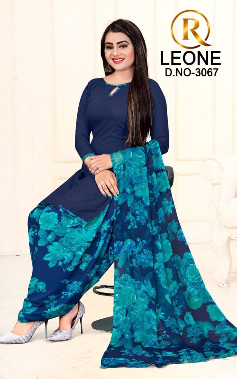 R Leone Synthetic Selection Wholesale Dress Material