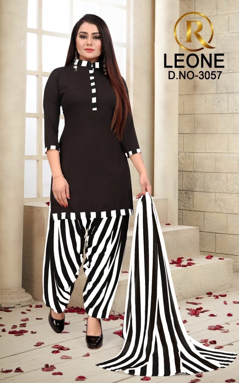 R Leone Synthetic Selection Wholesale Dress Material