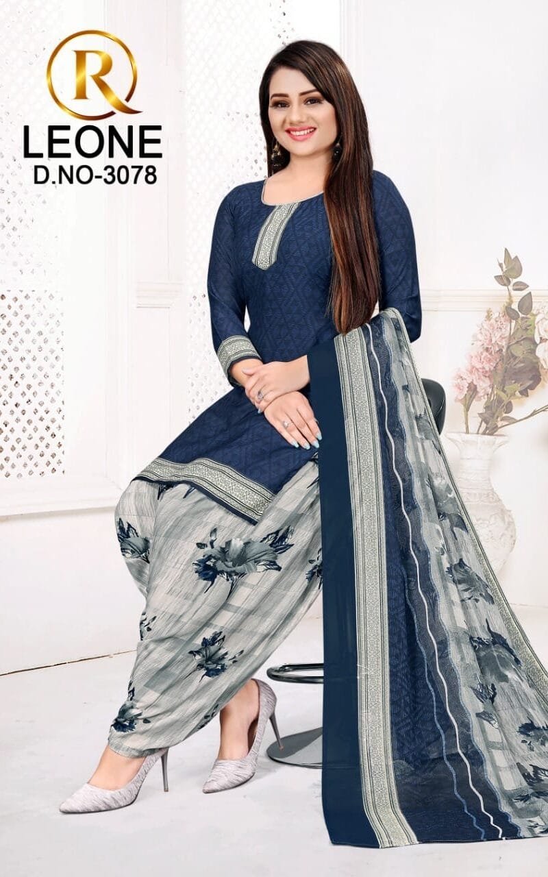 R Leone Synthetic Selection Wholesale Dress Material