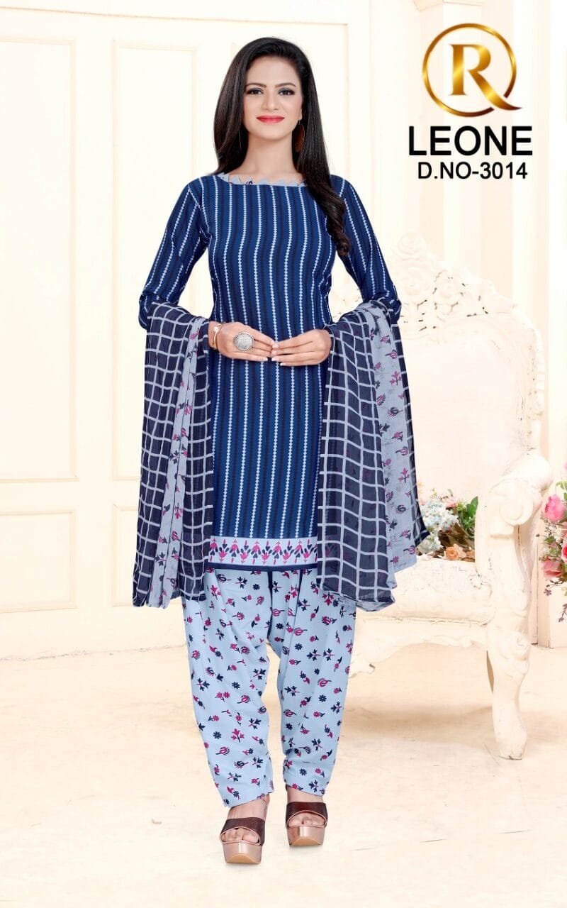 R Leone Synthetic Selection Wholesale Dress Material
