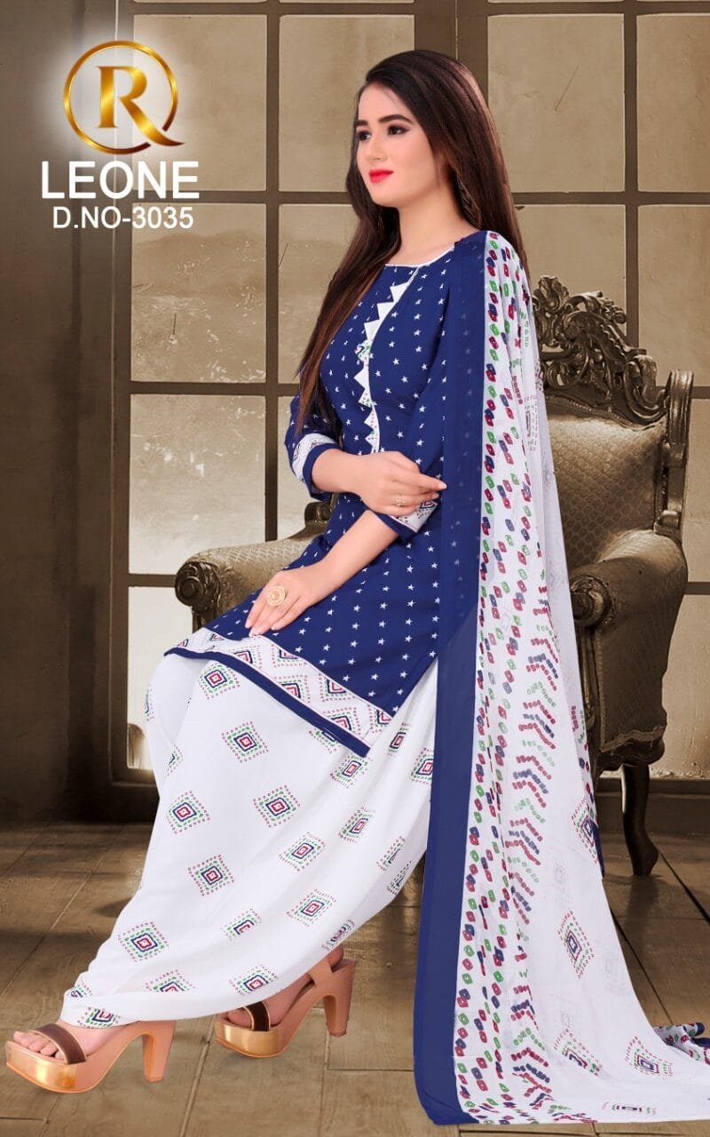 R Leone Synthetic Selection Wholesale Dress Material