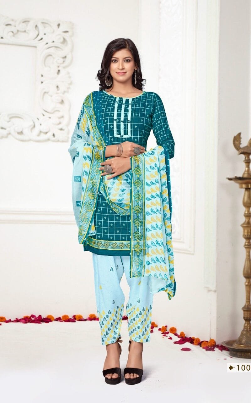 RNX Rajna American Creap Wholesale Dress Material