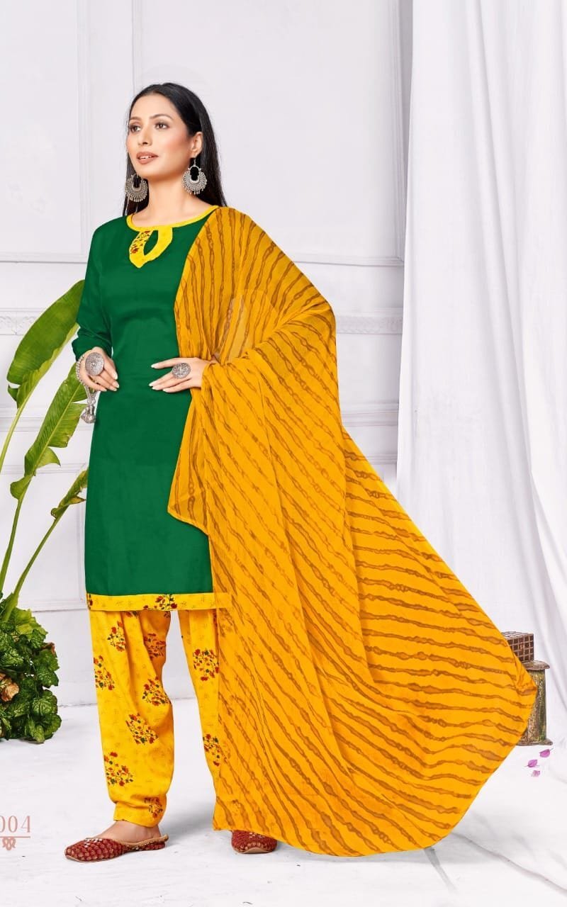 RNX Ruhi Patiyala American Crepe Wholesale Dress Material