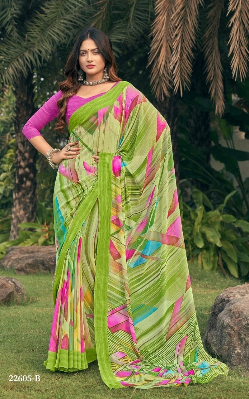 Ragaa Georgette Vol 4 Ruchi Saree Wholesale Saree
