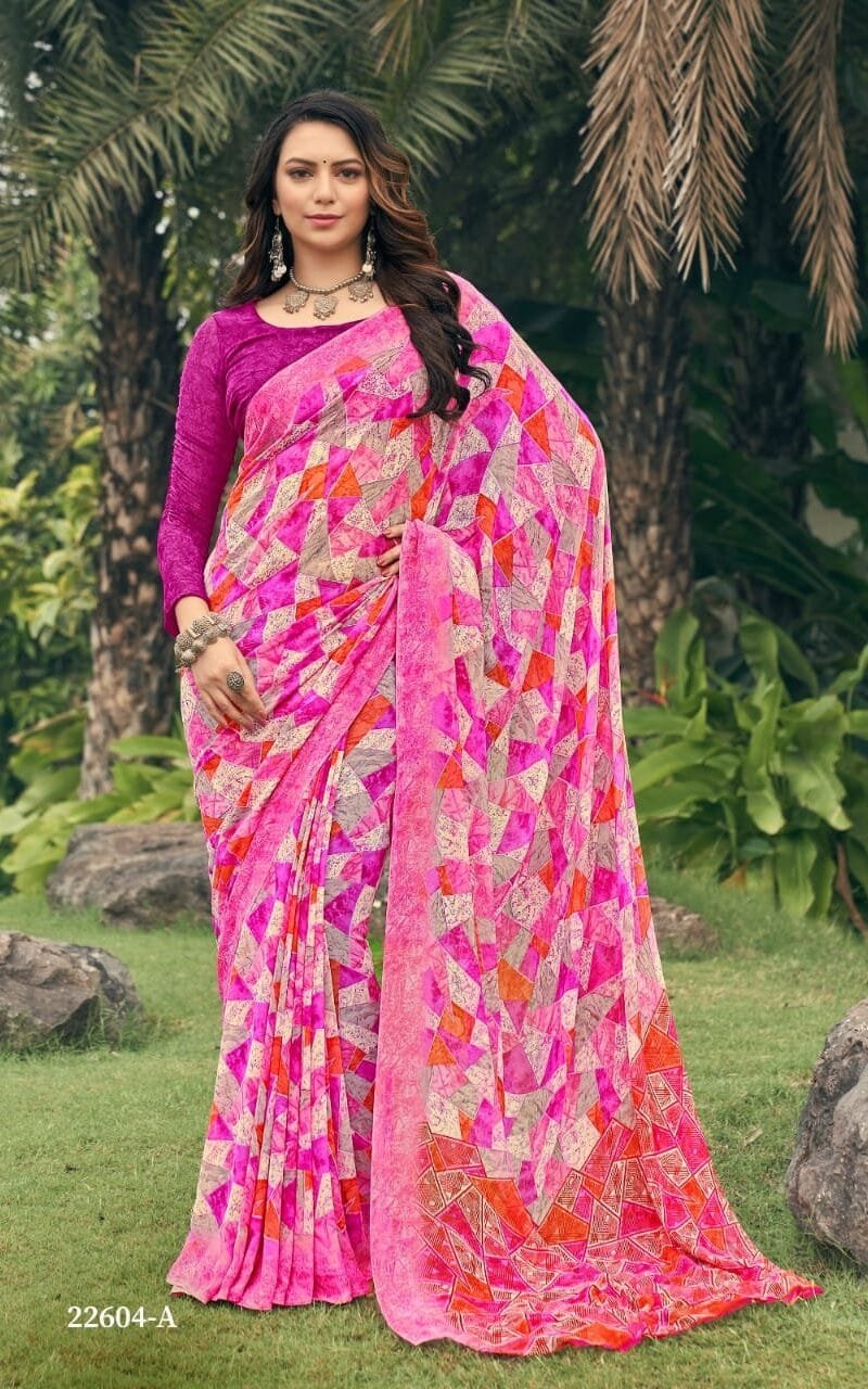 Ragaa Georgette Vol 4 Ruchi Saree Wholesale Saree