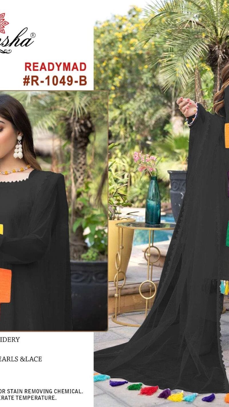 Ramsha Readymade R-1049 Wholesale Readymade Pakistani Salwar Suits