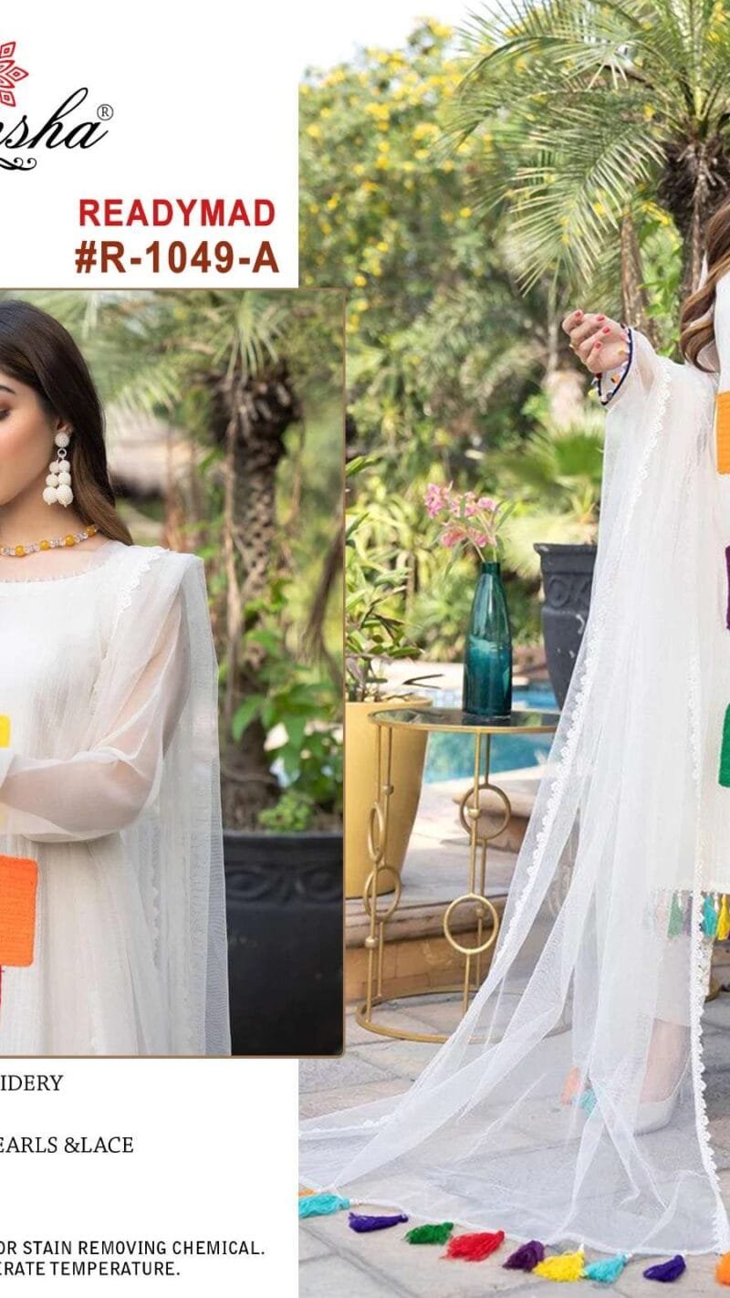 Ramsha Readymade R-1049 Wholesale Readymade Pakistani Salwar Suits