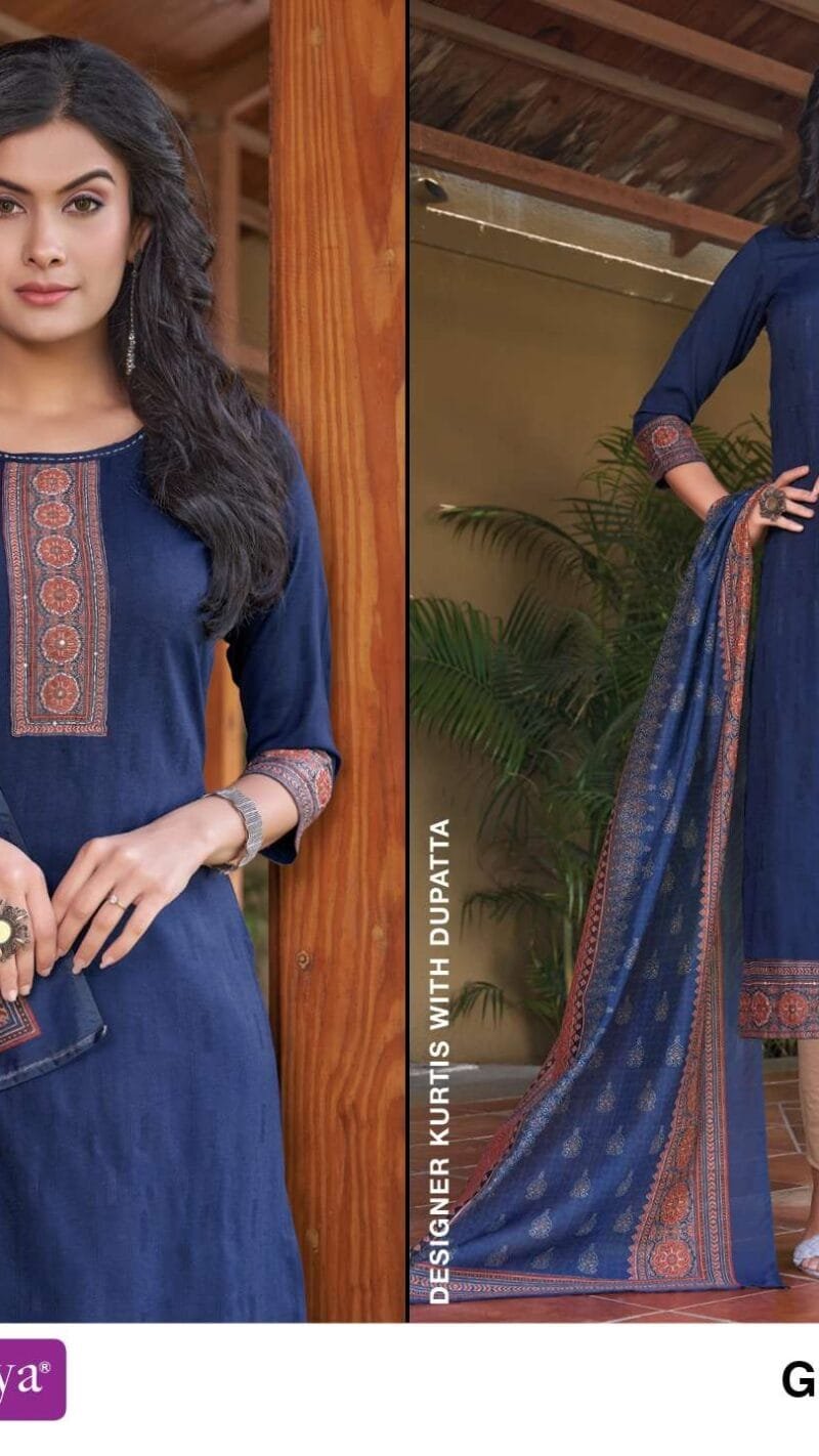 Rangmaya Gunjan Trendy Designer Kurtis Readymade Collection