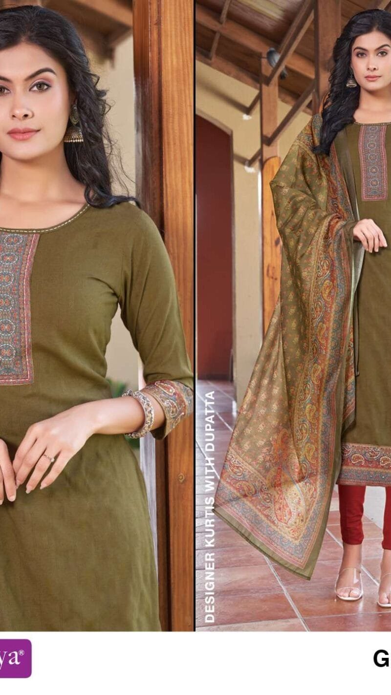 Rangmaya Gunjan Trendy Designer Kurtis Readymade Collection