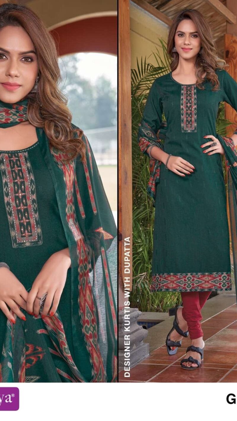 Rangmaya Gunjan Trendy Designer Kurtis Readymade Collection