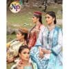 Razia Bano Nand Gopal Full Of Neck Embroidery Heavy Lawn Cotton Printed