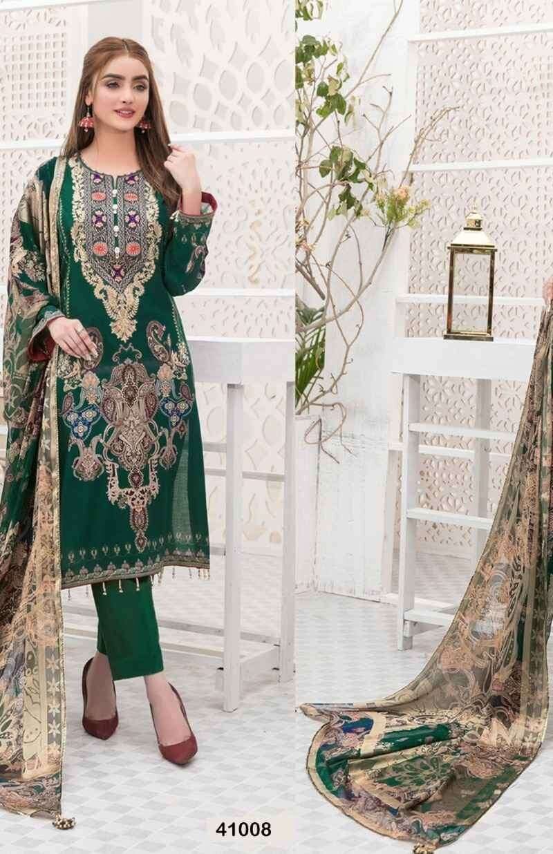 Razia Sultan Vol 40 Apana Cotton Wholesale Cotton Dress Material