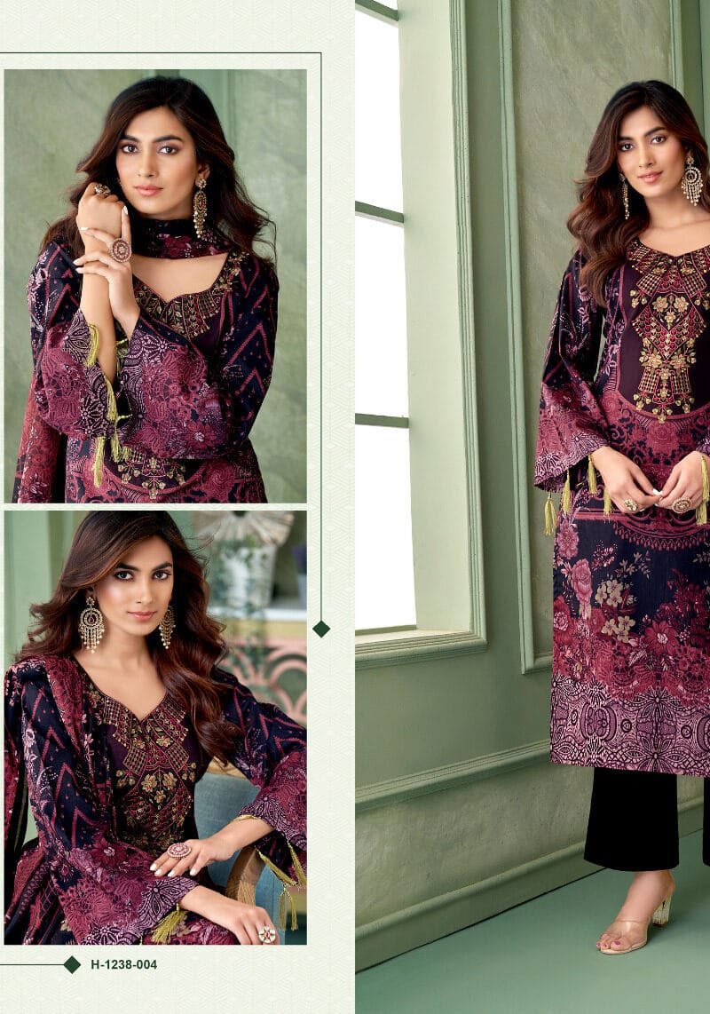 Rungrez Harshit Fashion Hub Alok Suit Pure Cambric Digital Pakistani Print