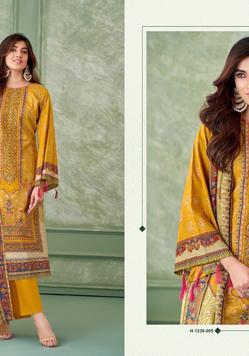 Rungrez Harshit Fashion Hub Alok Suit Pure Cambric Digital Pakistani Print