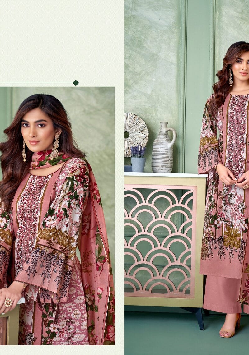 Rungrez Harshit Fashion Hub Alok Suit Pure Cambric Digital Pakistani Print