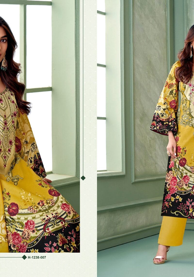 Rungrez Harshit Fashion Hub Alok Suit Pure Cambric Digital Pakistani Print