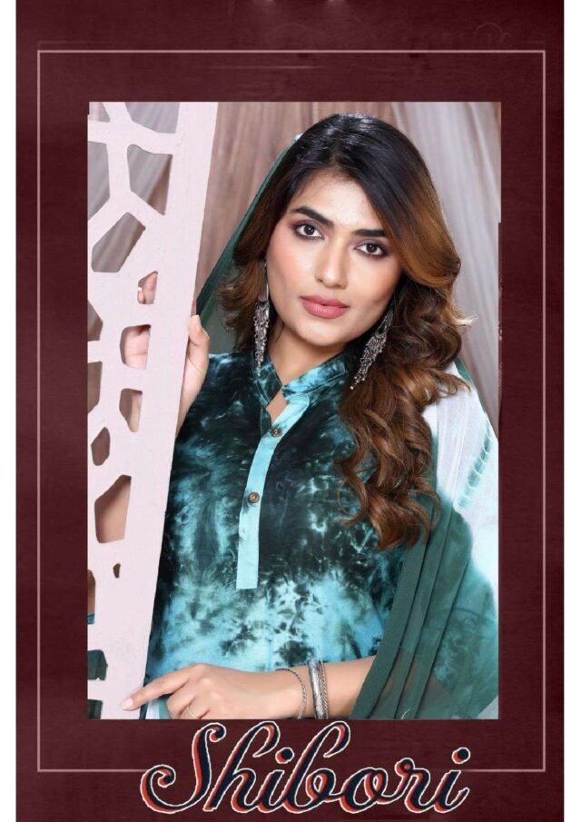 Shibori Fashion Talk Kurti Palazzo with Dupatta collection