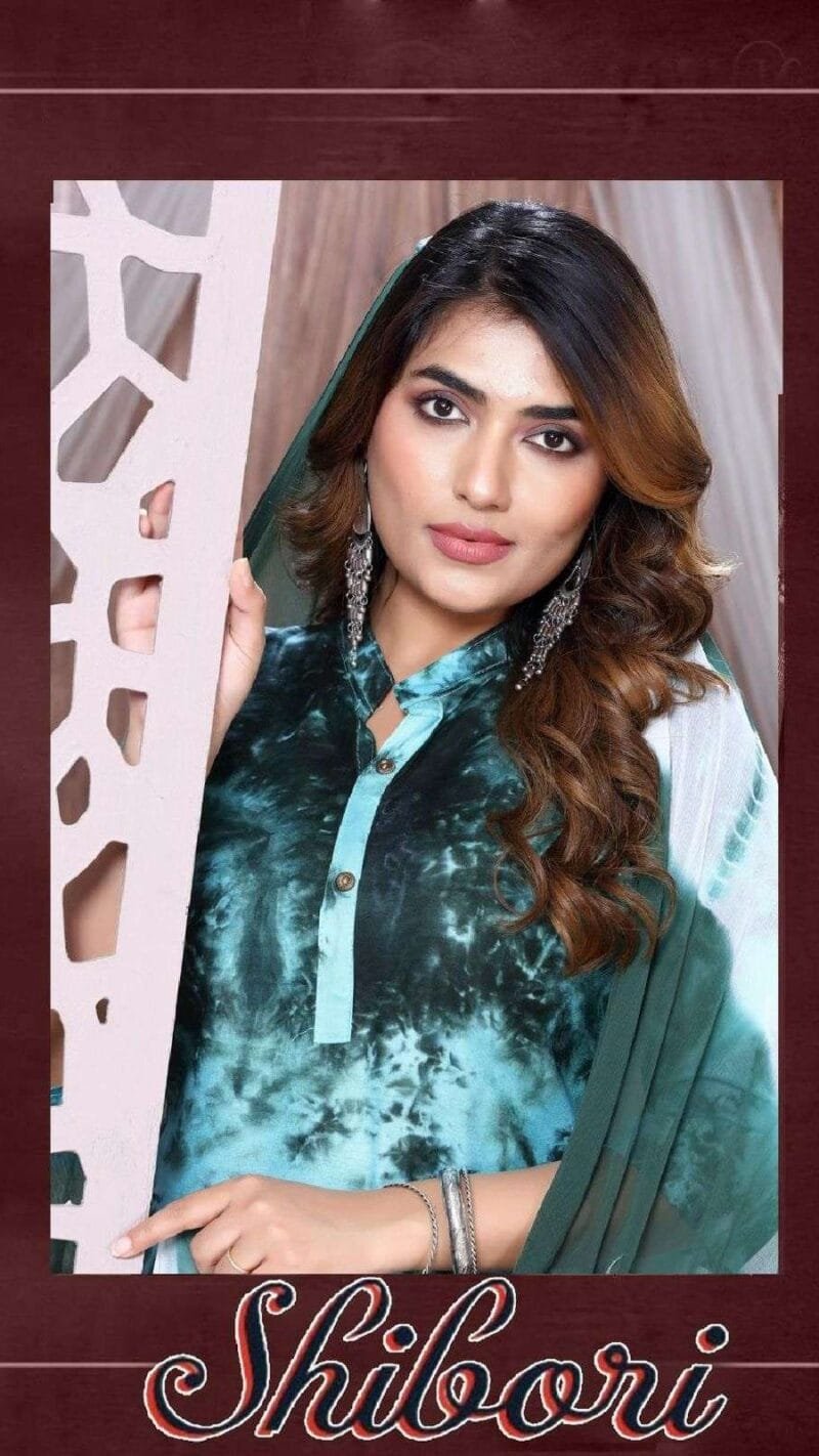 Shibori Fashion Talk Kurti Palazzo with Dupatta collection