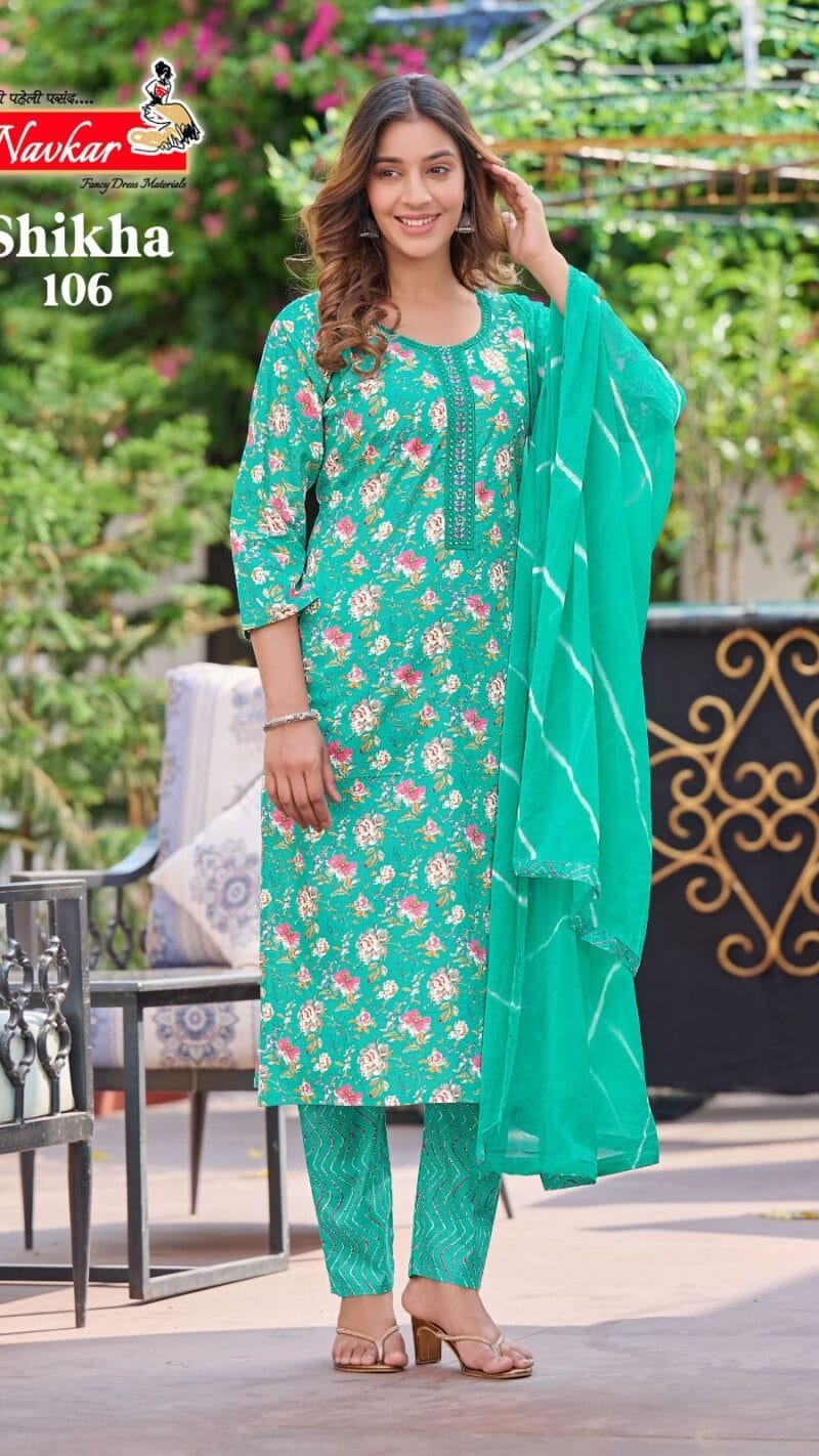 Shikha Vol 1 Taniksh Readymade Catalogue with Embroidery Work