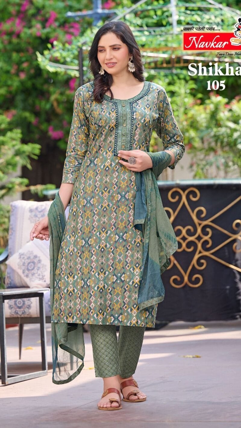 Shikha Vol 1 Taniksh Readymade Catalogue with Embroidery Work