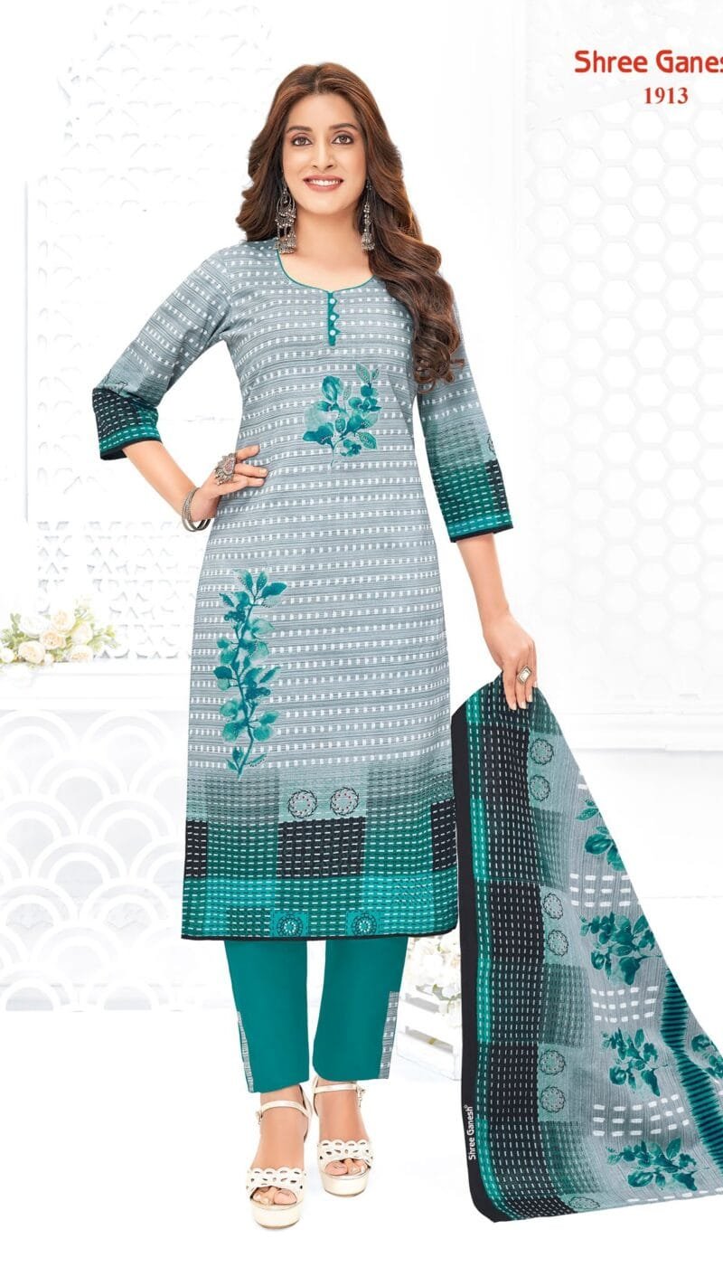 Shree Ganesh Samaiyra vol 9 Wholesale Cotton Dress Material