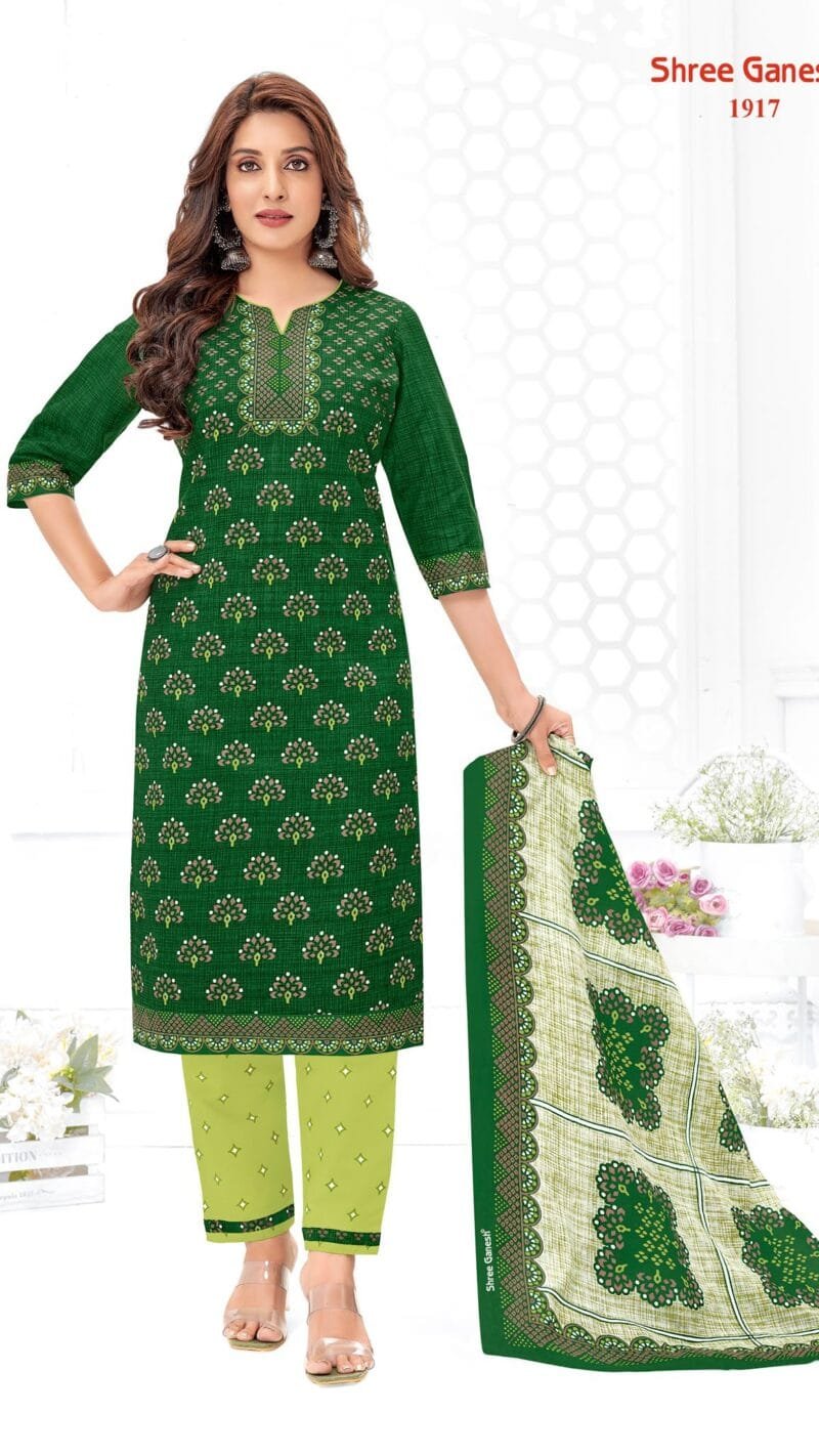 Shree Ganesh Samaiyra vol 9 Wholesale Cotton Dress Material