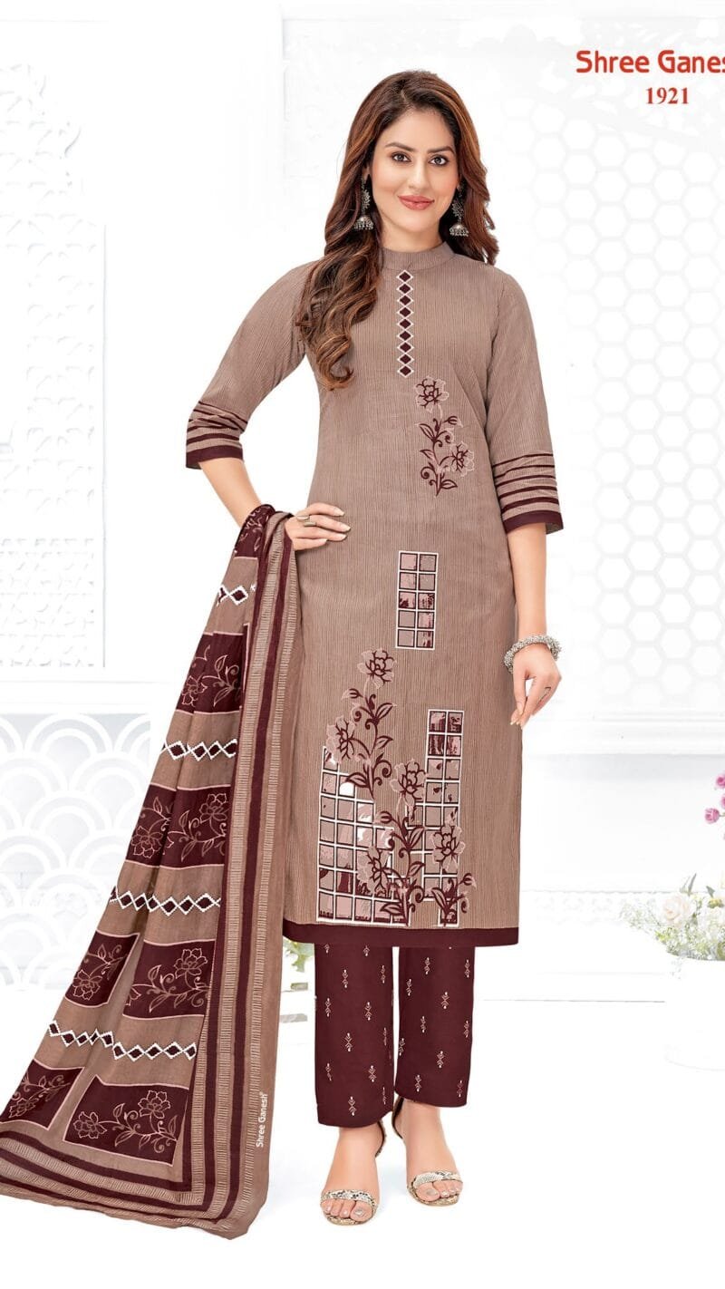 Shree Ganesh Samaiyra vol 9 Wholesale Cotton Dress Material