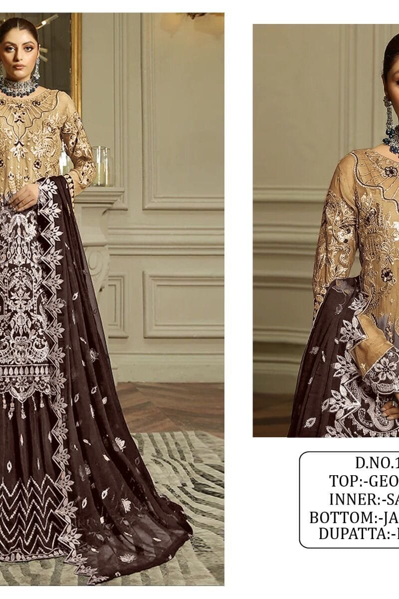 Simple Pakistani Suit Design