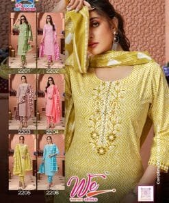 Summer Shades Women Ethnics Readymade 3 Pcs Concept