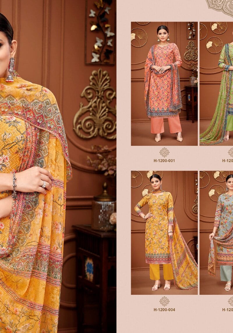 Summer Shine Alok Suit Pure Cotton Self Chicken Embroidery