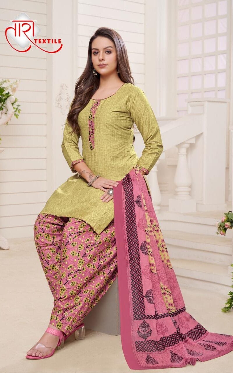Tara Unique Patiyala Vol 1 Wholesale Cotton Dress Material