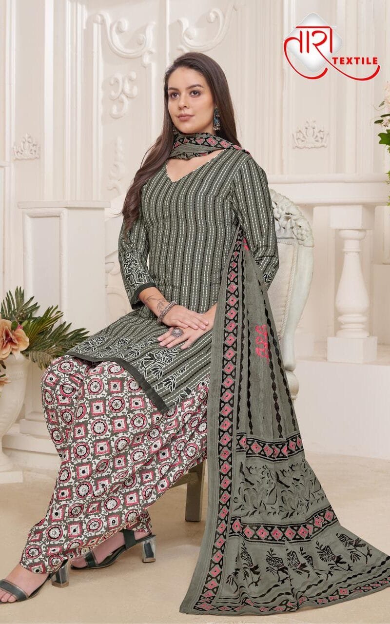 Tara Unique Patiyala Vol 1 Wholesale Cotton Dress Material