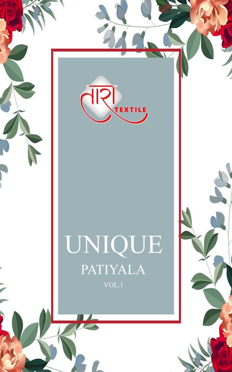 Tara Unique Patiyala Vol 1 Wholesale Cotton Dress Material