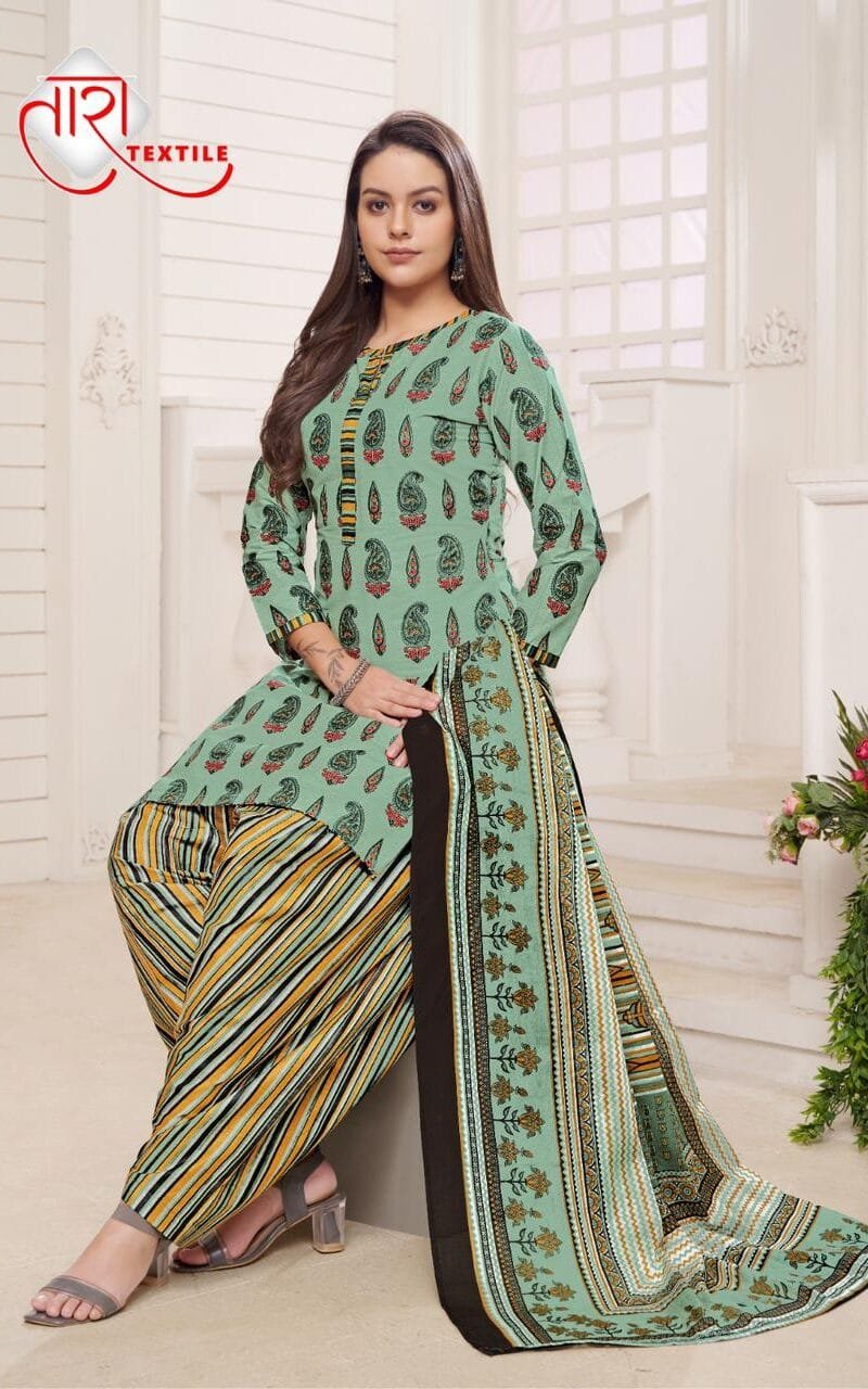 Tara Unique Patiyala Vol 1 Wholesale Cotton Dress Material