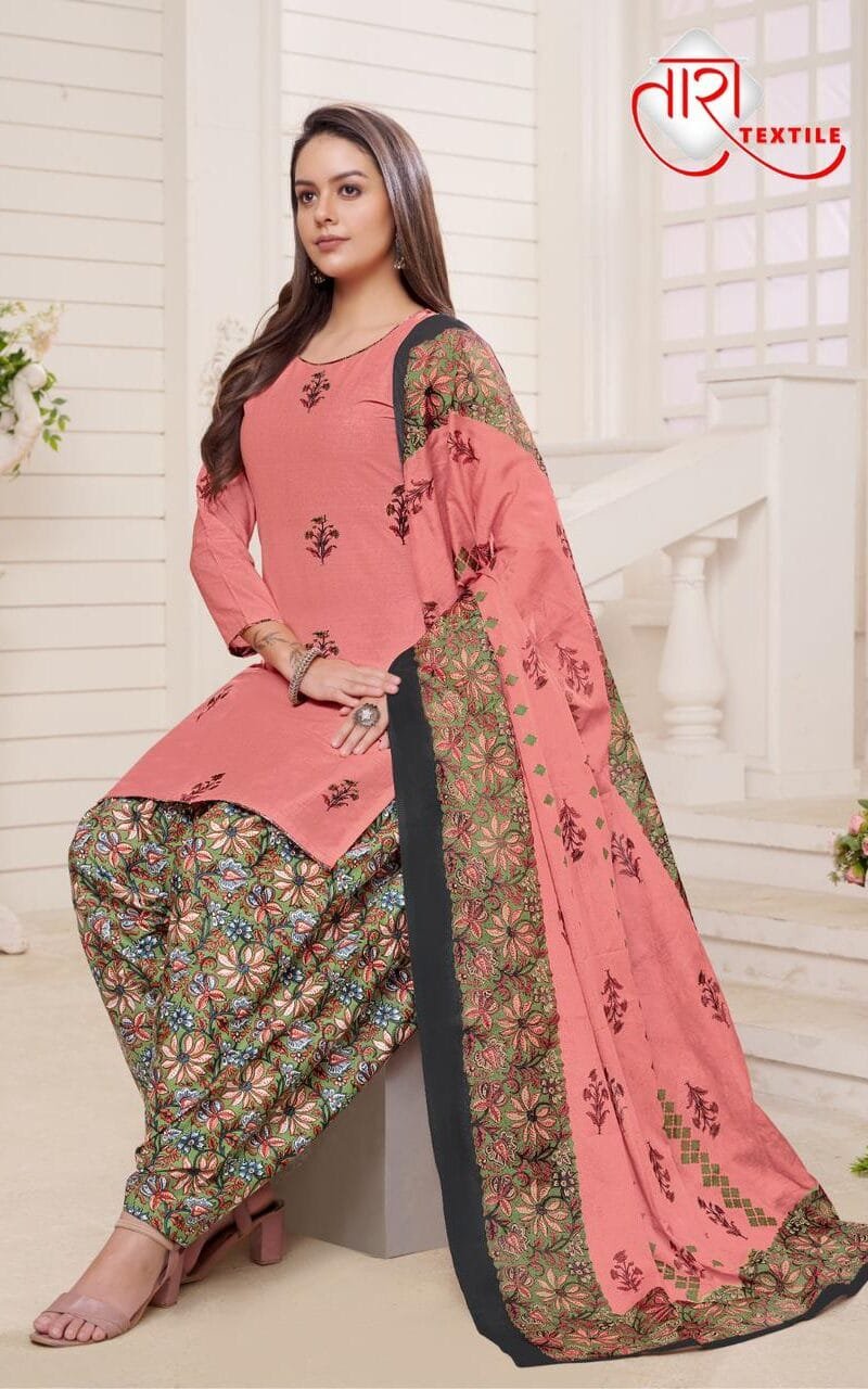 Tara Unique Patiyala Vol 1 Wholesale Cotton Dress Material