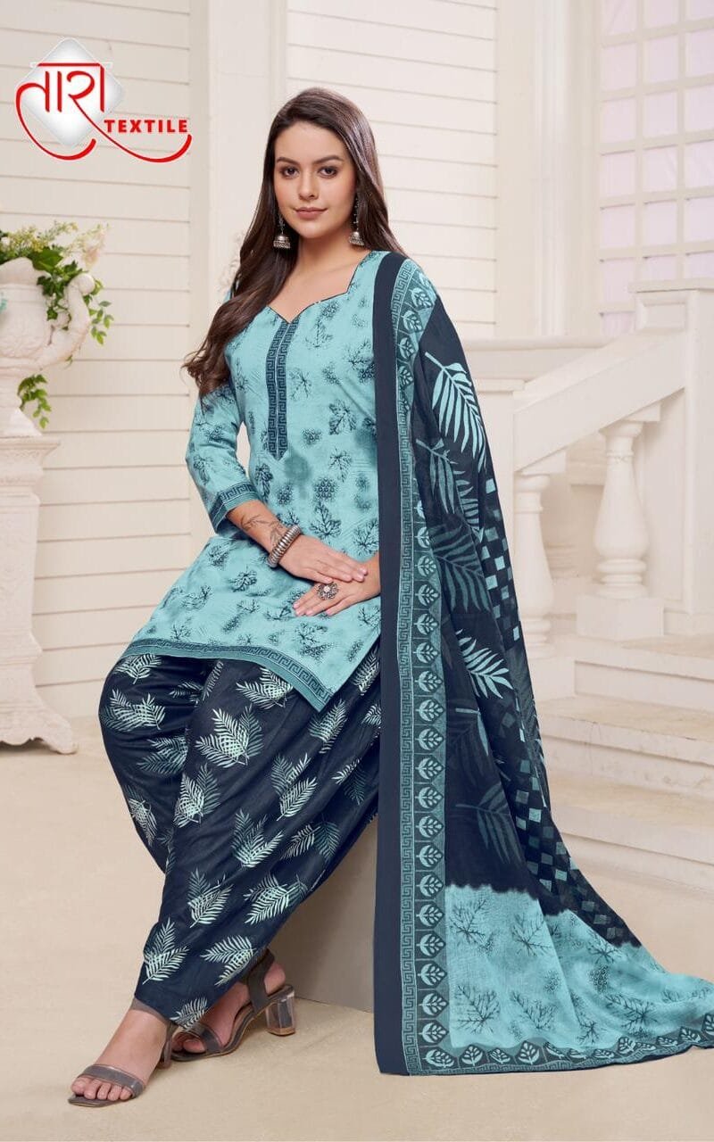 Tara Unique Patiyala Vol 1 Wholesale Cotton Dress Material