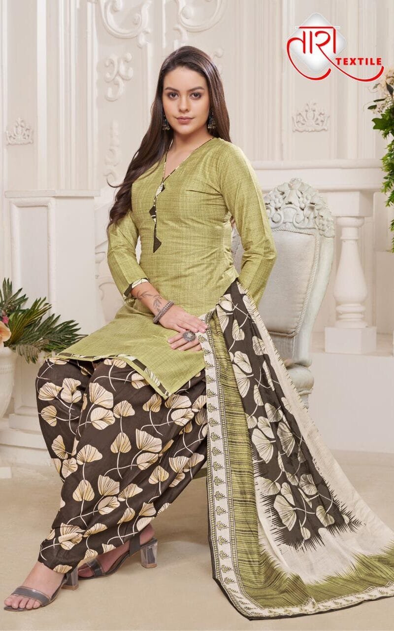 Tara Unique Patiyala Vol 1 Wholesale Cotton Dress Material