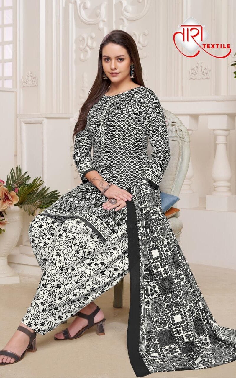 Tara Unique Patiyala Vol 1 Wholesale Cotton Dress Material