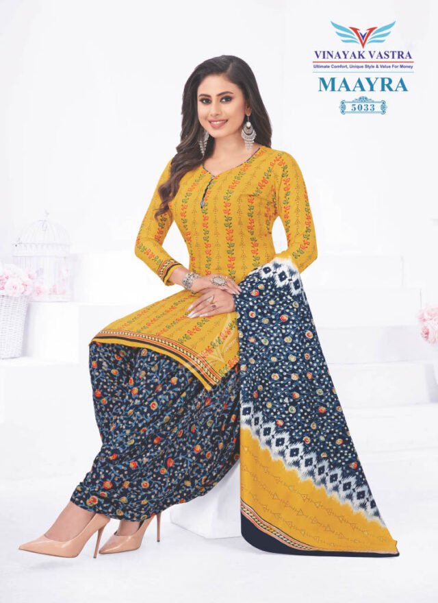 Vinayak Maayra Vol 2 Wholesale Cotton Dress Material