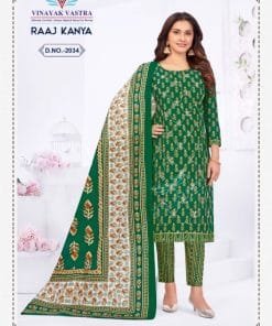 Vinayak Raaj Kanya vol 2 Wholesale Cotton Dress Material